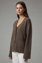 Laurel | Women’s V Neck Pocket Cardigan