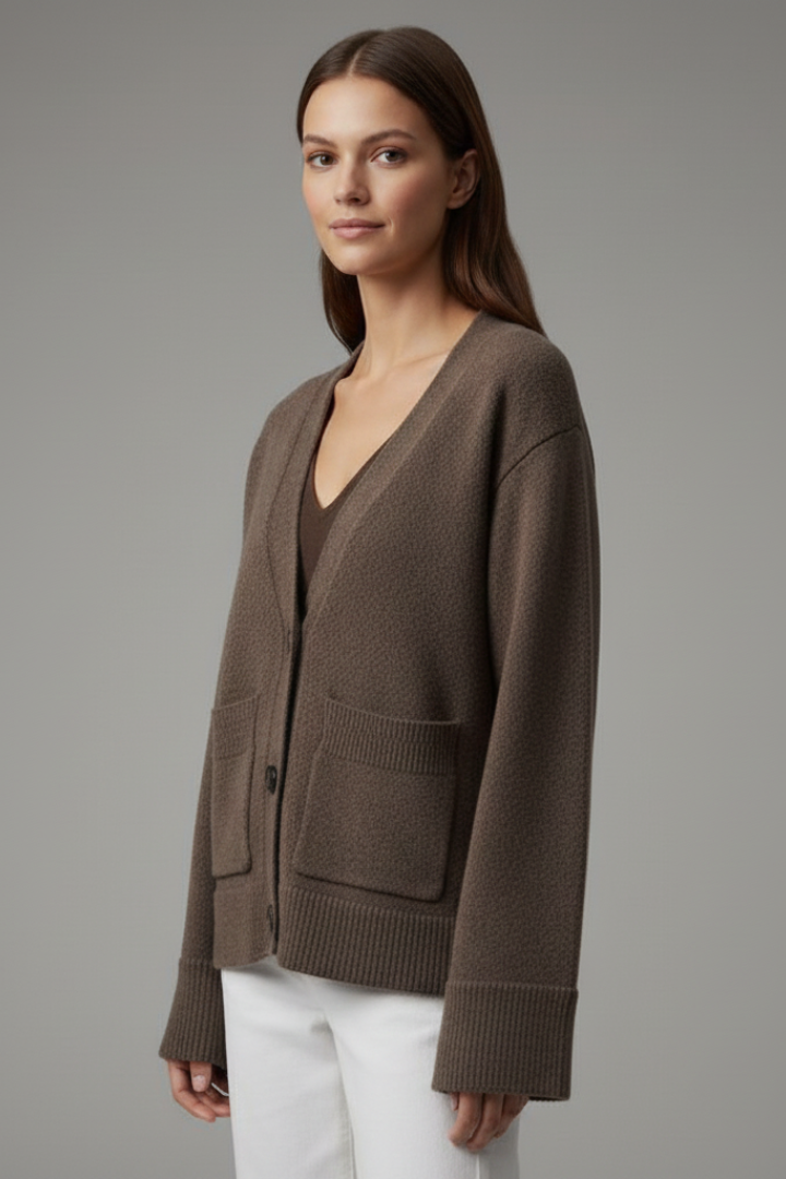 Laurel | Women’s V Neck Pocket Cardigan