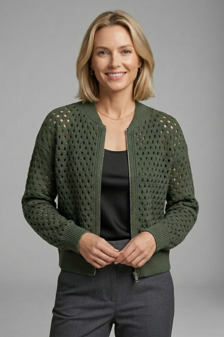 Brynlee | Women’s Cut Out Knit Cardigan