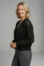 Brynlee | Women’s Cut Out Knit Cardigan