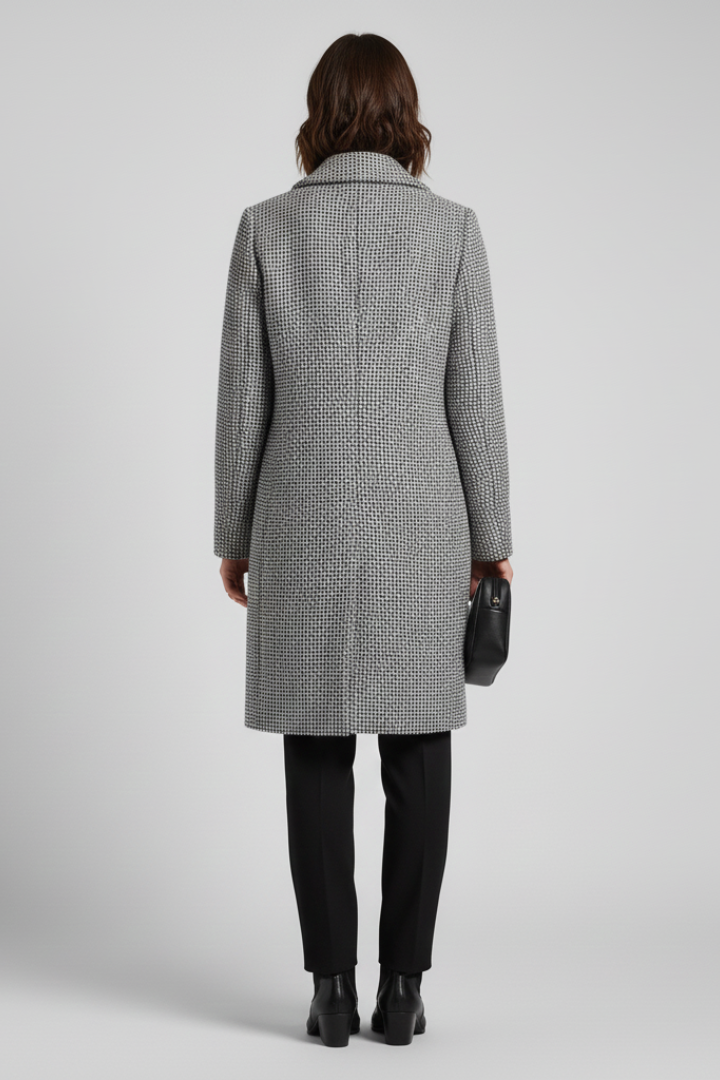 Kia | Women’s Collar Woven Coat
