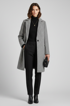 Kia | Women’s Collar Woven Coat