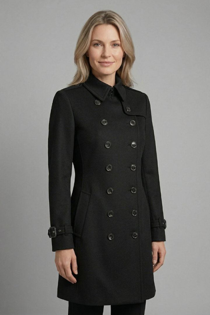 Vien | Women’s Double-Breasted Coat