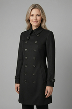 Vien | Women’s Double-Breasted Coat