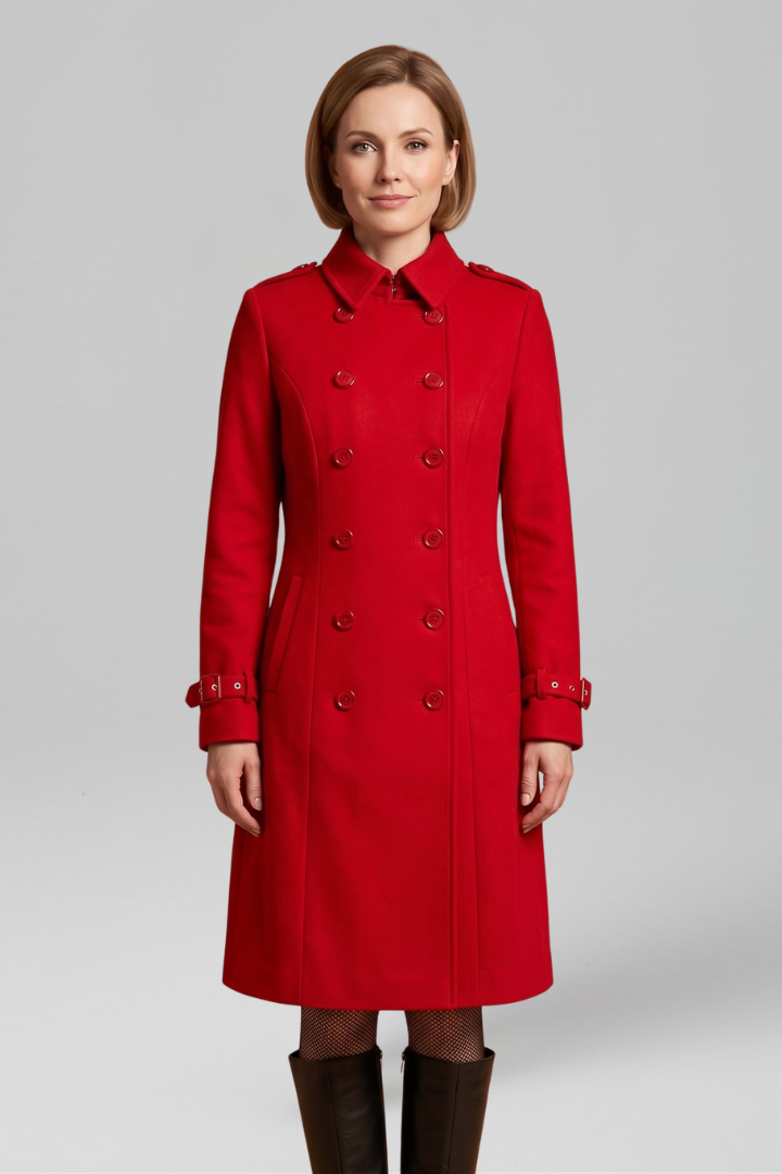 Vien | Women’s Double-Breasted Coat