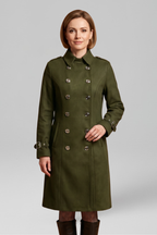 Vien | Women’s Double-Breasted Coat
