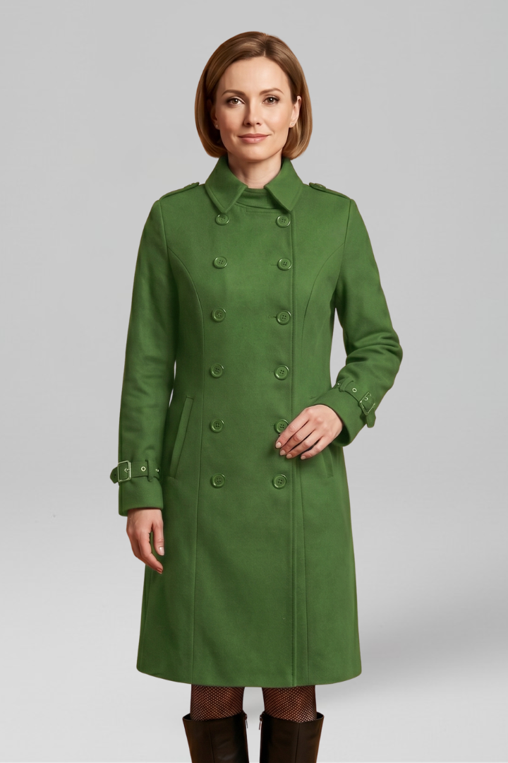 Vien | Women’s Double-Breasted Coat