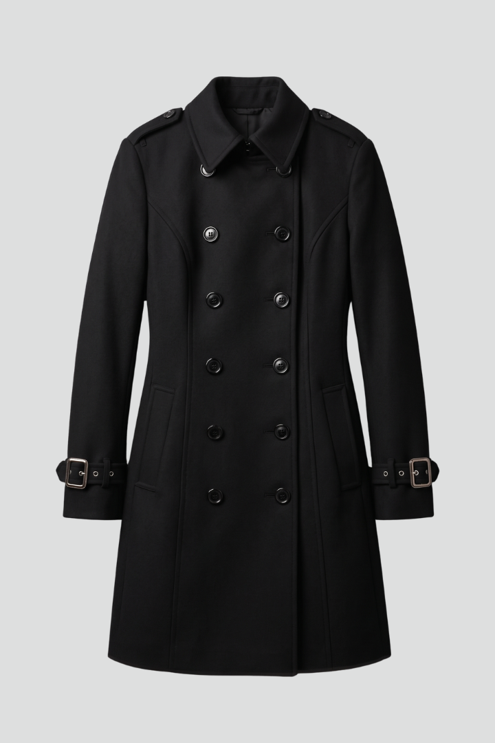 Vien | Women’s Double-Breasted Coat