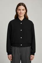 Rowena | Women’s Cropped Snap Jacket
