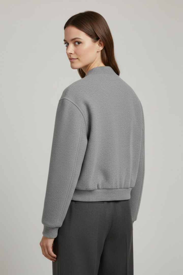 Rowena | Women’s Cropped Snap Jacket