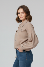 Novella | Women’s Cropped Zip Jacket