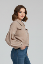 Novella | Women’s Cropped Zip Jacket