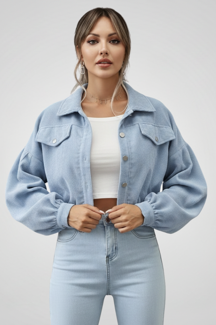 Novella | Women’s Cropped Zip Jacket