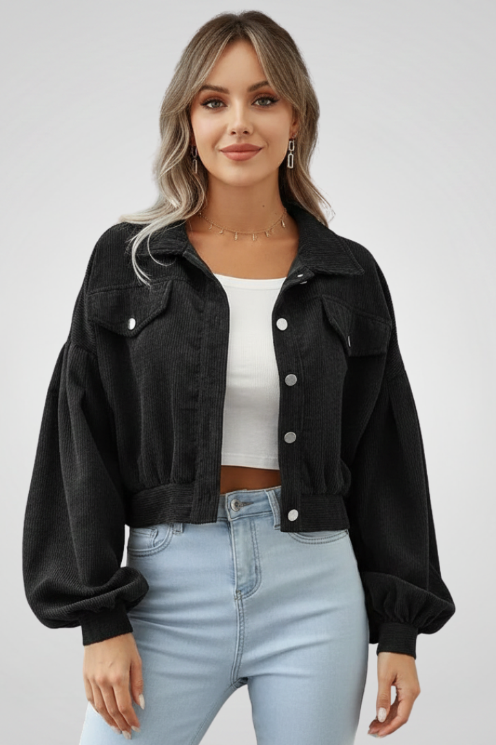 Novella | Women’s Cropped Zip Jacket