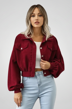 Novella | Women’s Cropped Zip Jacket
