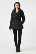 Emberly | Women’s Belted Quilted Coat