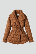Emberly | Women’s Belted Quilted Coat