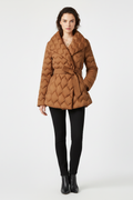 Emberly | Women’s Belted Quilted Coat