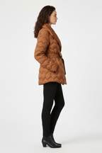 Emberly | Women’s Belted Quilted Coat