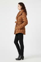 Emberly | Women’s Belted Quilted Coat