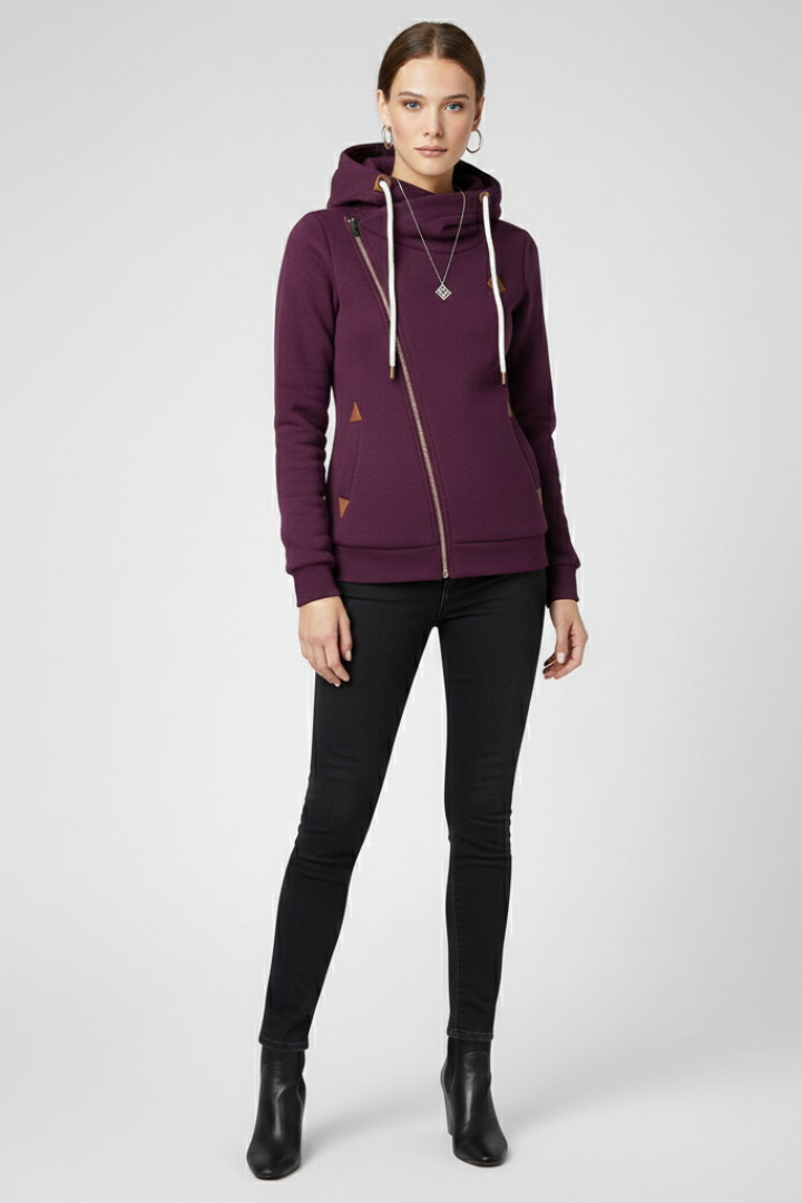 Vesper | Women’s Hooded Asymmetrical Jacket