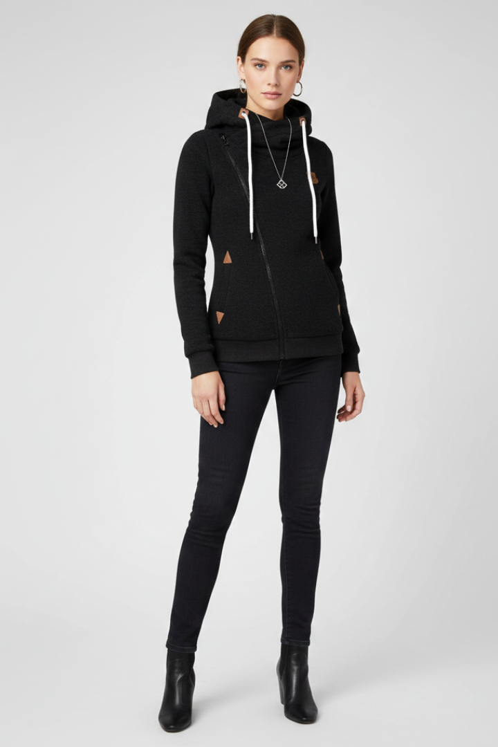 Vesper | Women’s Hooded Asymmetrical Jacket