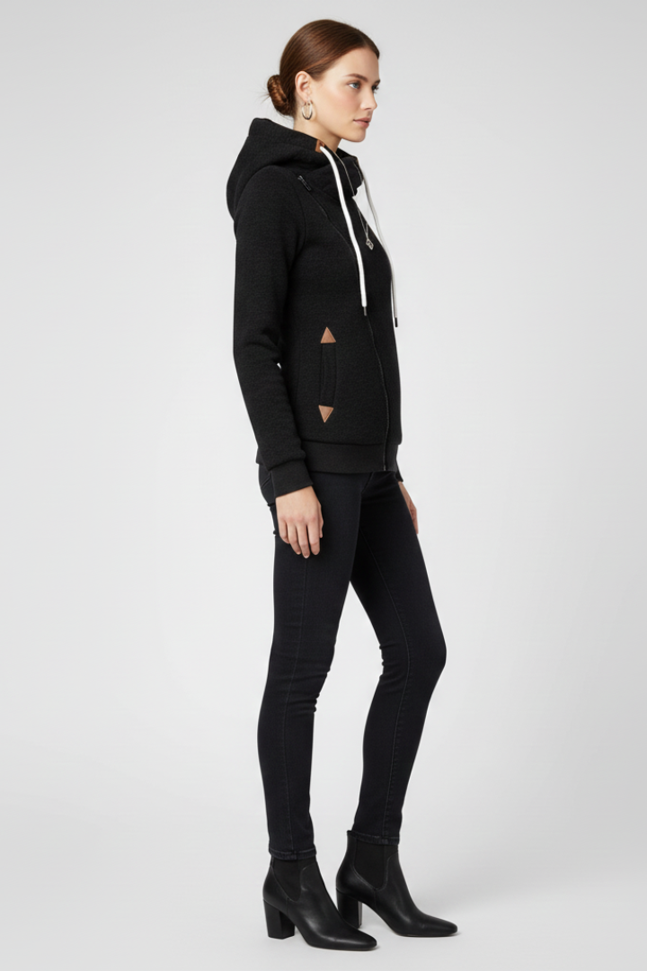 Vesper | Women’s Hooded Asymmetrical Jacket