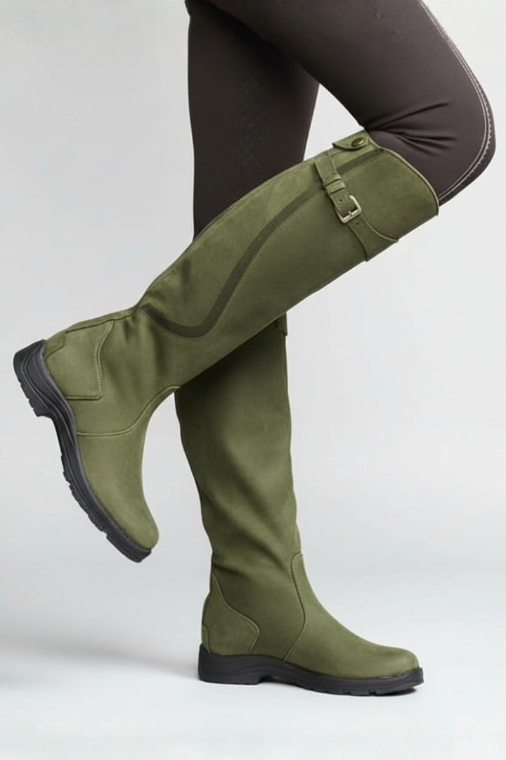 Allen | Women’s Pull On Knee High Boots