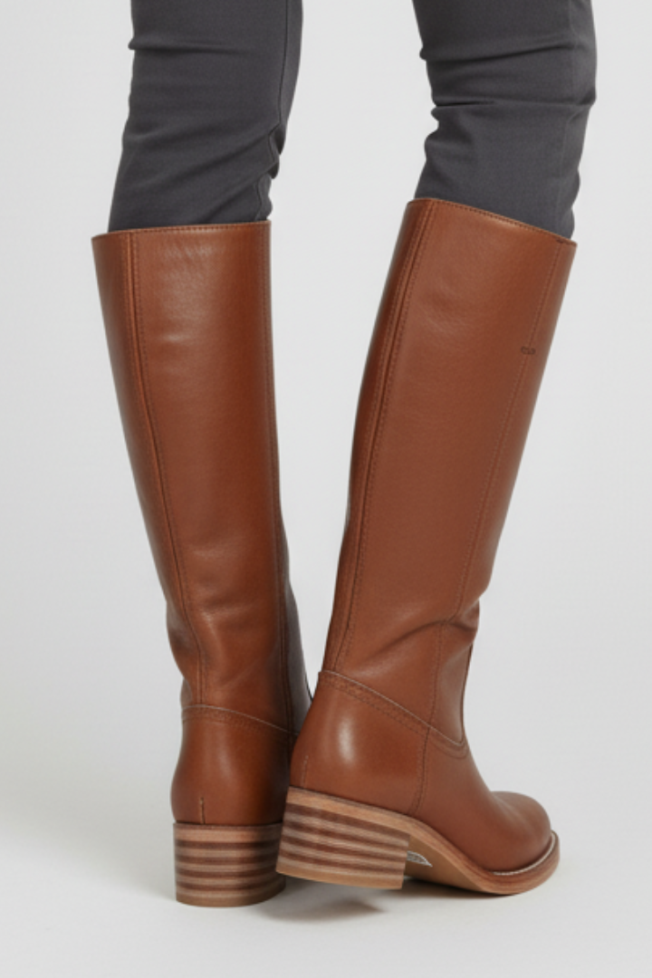 Aubriella | Women’s High Round Toe Boots