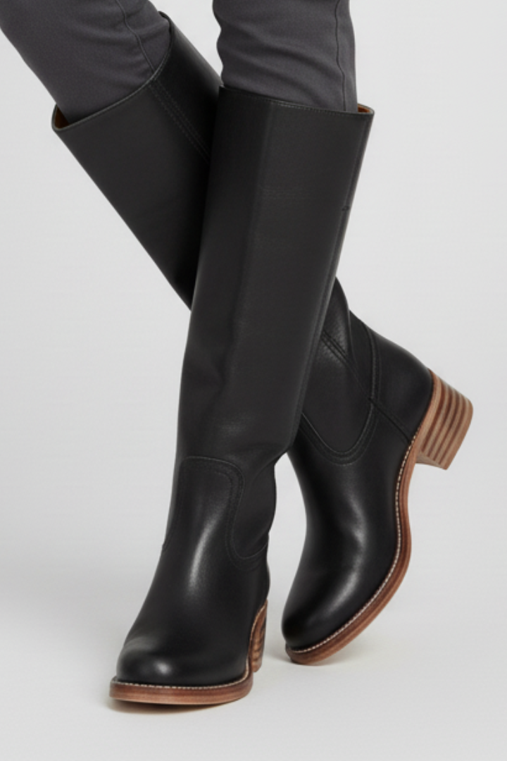Aubriella | Women’s High Round Toe Boots