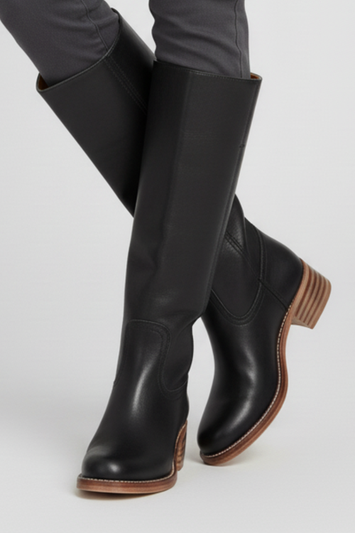 Aubriella | Women’s High Round Toe Boots