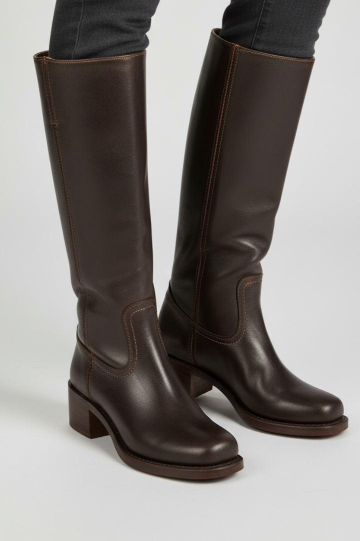 Aubriella | Women’s High Round Toe Boots