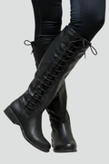 Amalia | Women’s Lace Front Knee Boots