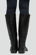 Amalia | Women’s Lace Front Knee Boots