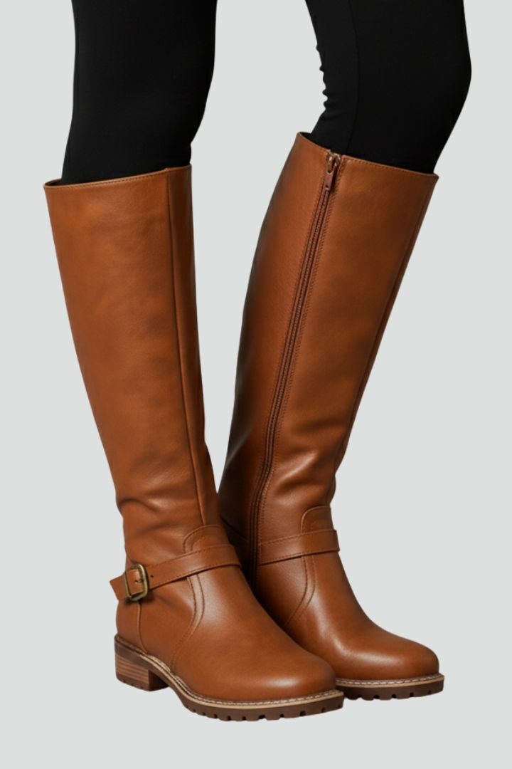 Calandra | Women’s High Buckle Boots