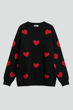 Holly | Women’s Heart Pattern Sweater