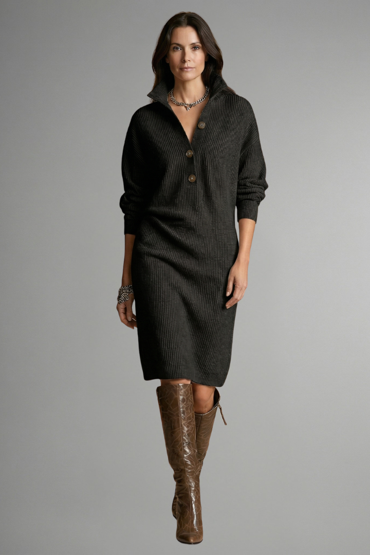 Eliora | Women’s Ribbed Knit Sweater Dress