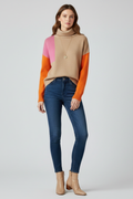 Presley | Women’s High Collar Knit Sweater