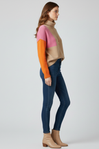 Presley | Women’s High Collar Knit Sweater