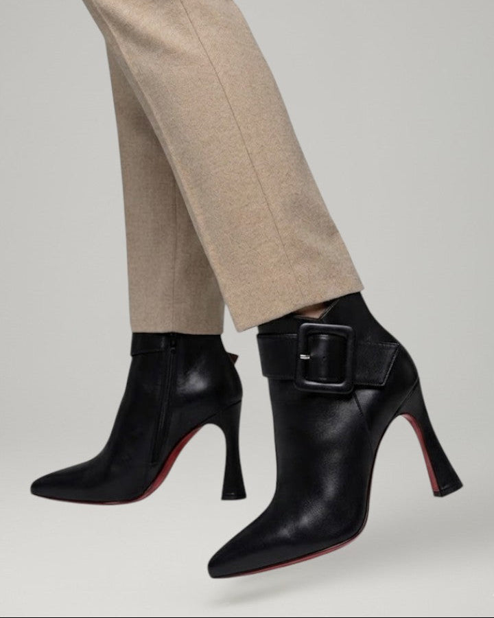 Sutton | Women’s Buckle Zip Ankle Boots