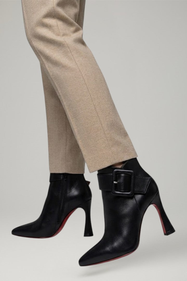 Sutton | Women’s Buckle Zip Ankle Boots
