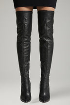 Noelle | Women’s Knee Leather Boots