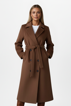 Mirelle | Women’s Belted Double Breasted Coat