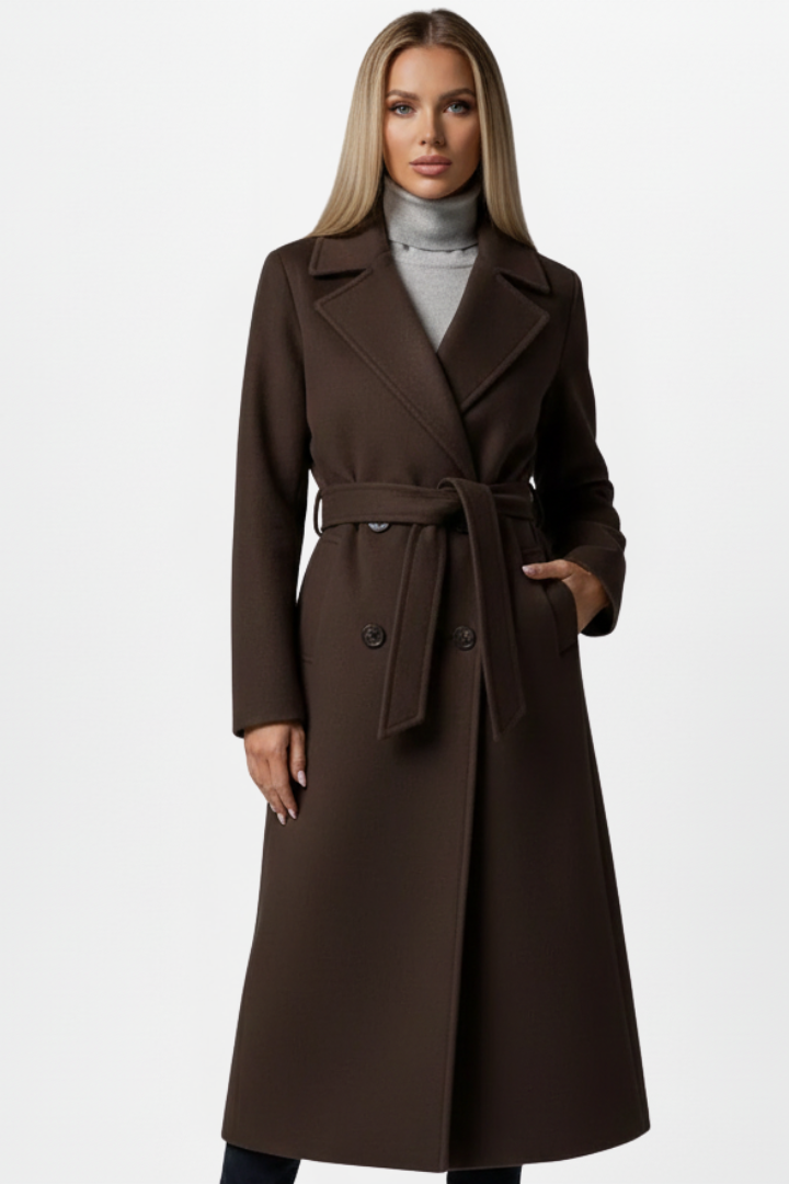 Mirelle | Women’s Belted Double Breasted Coat