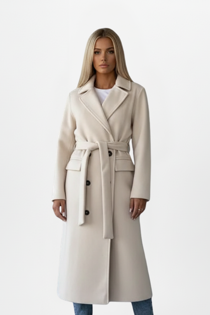 Mirelle | Women’s Belted Double Breasted Coat