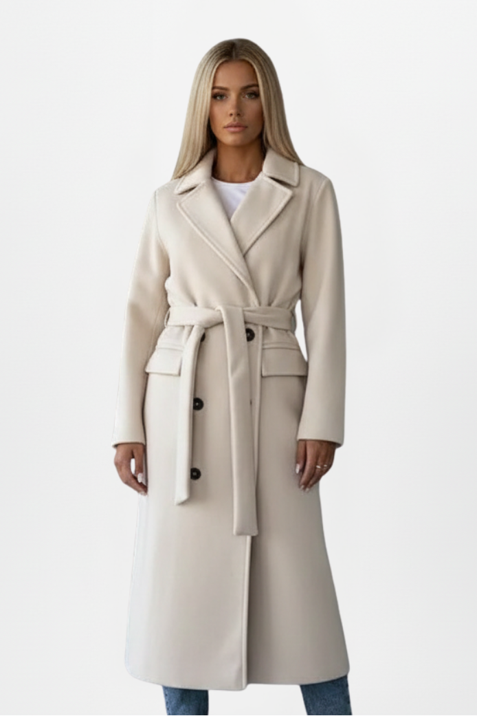 Mirelle | Women’s Belted Double Breasted Coat