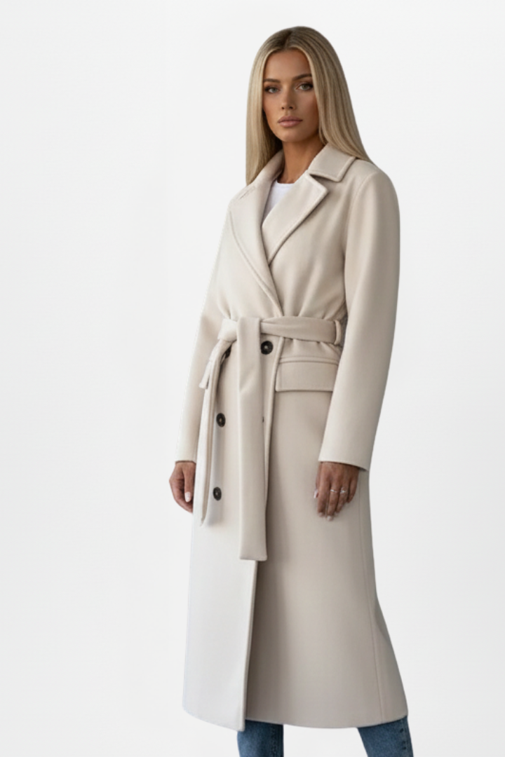Mirelle | Women’s Belted Double Breasted Coat