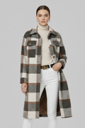 Bea | Women’s Checked Button Coat