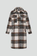 Bea | Women’s Checked Button Coat