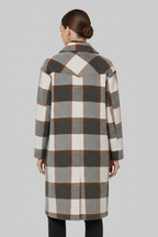 Bea | Women’s Checked Button Coat